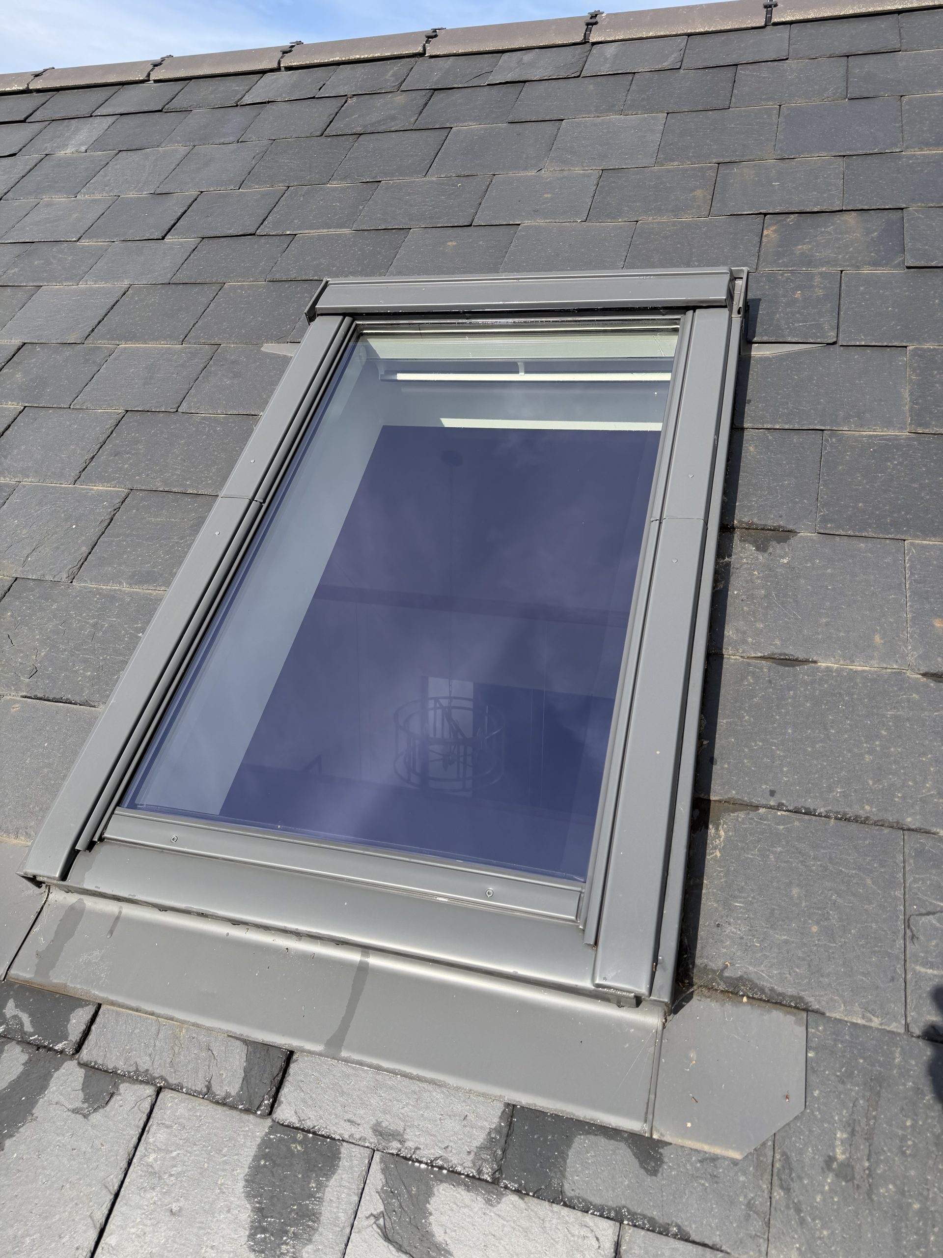 a clean window after a kirbside window clean in laindon, essex